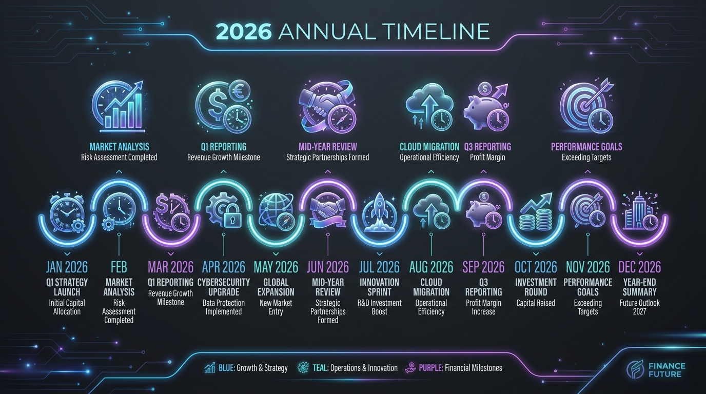 Línea de tiempo de impuestos